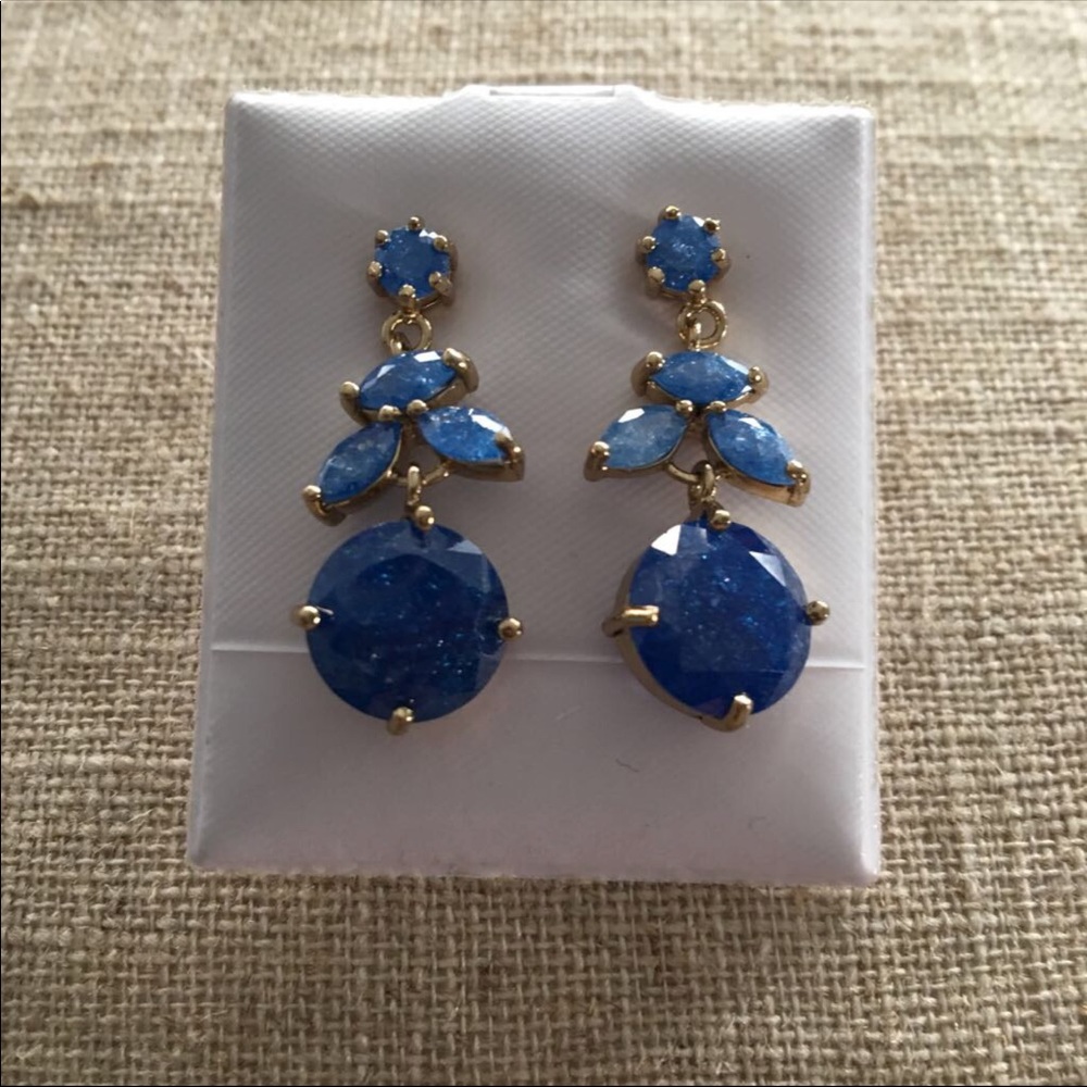 Blue Stone Earrings